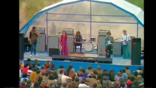 Steeleye Span at Ainsdale Beach on 30 June 1971. Full performance in high quality.