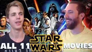 We Watched All 11 *Star Wars* Movies *Commentary*
