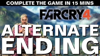 FAR CRY 4 ALTERNATE ENDING FULL - COMPLETE GAME IN 15 MINUTES!