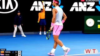 Rafael Nadal v Marin Cilic Match Highlights (QF)  Australian Open 2018 (HD)