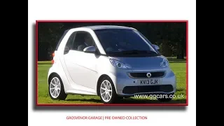 Smart fortwo 1 0 MHD Passion Softouch 2dr KV13GJK Full Video