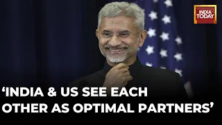 S Jaishankar Talks On India-US Relations Says India & US Sees Each Other As Optimal Partners