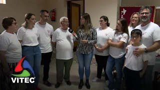 Família Luís unida em prol do Espírito Santo e a manter a tradição do bodo na Vila Nova