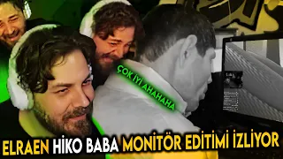 Elraen Hiko Baba Monitör Editimi İzliyor ve Kanalımı İnceliyor / Elraenn İzliyor #edit #elraen