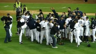 Final Pitch NY Yankees Win 2009 World Series Live HD