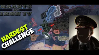 Attempting the Hardest Hearts of Iron 4 Challenge #history #ww2 #usa