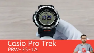 Компактные и экологичные Pro Trek / Casio PRW-35-1A