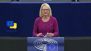 Heléne Fritzon debates the EU continued support for Ukraine and the Orban VETO