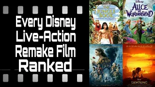 All 13 Disney Live-Action Remakes Ranked! (w/ The Lion King)