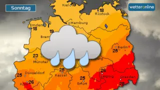 wetteronline.de: Unwettergefahr am Wochenende (18.07.2015)