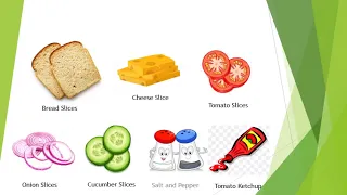 Sandwich Making Activity for kids