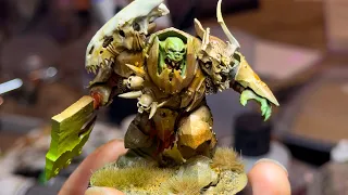 Painting Ork Trajann in 1 Hour The Day Before Adepticon