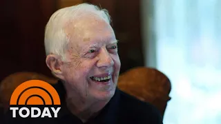 Well wishes pour in for former President Jimmy Carter