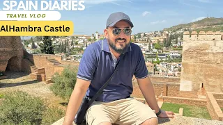 Majestic Alhambra Castle Spain | Ticket Price | Granada & Alhamra Palace Travel Vlog by Umer Shehzad