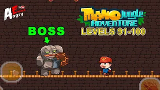 Mano Jungle Adventure - Levels 91-100 + BOSS / Gameplay Walkthrough (Android Game)