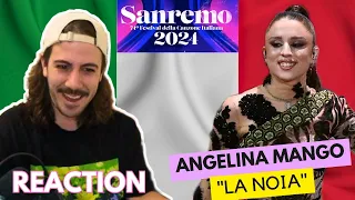 🇮🇹 Angelina Mango - La Noia Reaction SANREMO 2024 (SUBTITLED) Italia Sanremo 2024 Prima Serata