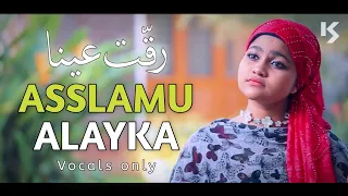 Yumna Ajin - Asslamu Alayka | Raqqat aina ya shoqan | (Cover) | Vocals only | Arabic Naat | No music