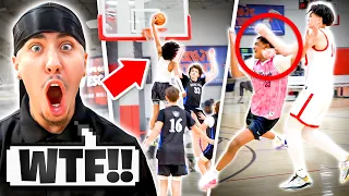 MY AAU TEAM TROLLED THE ENTIRE GYM & THINGS GOT UGLY!