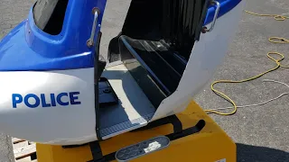 POLICE HELICOPTER KIDDIE RIDE