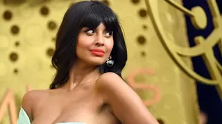 Watch Jameela Jamil Arrive at the 2019 Emmys
