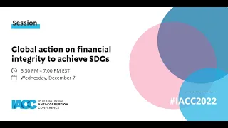 Global action on financial integrity to achieve SDGs