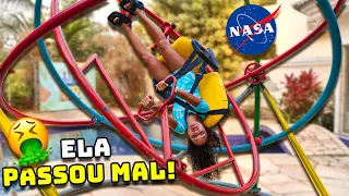 QUEM FICAR MAIS TEMPO NO SIMULADOR DE NASA VENCE! - 360 GRAUS!