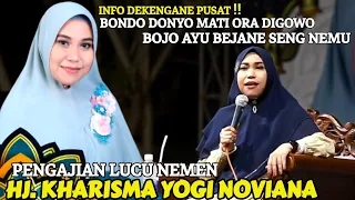 PENGAJIAN LUCU NEMEN BERSAMA HJ KHARISMA YOGI NOVIANA