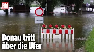 Hochwasser in SÜDDEUTSCHLAND: Zahlreiche Gemeinden werden evakuiert