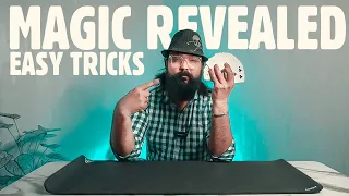 Easy Cards Magic tricks Tutorial | Magic Tricks Revealed #magic