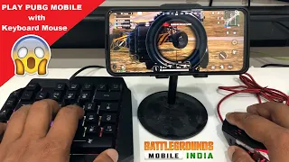 How to Play PUBG Mobile or BGMI with Mouse and keyboard | MIX Pro Android Setup 😱