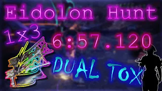 Solo 1x3 (6:57.120) | Dual Toxocyst | RT 7:56.412 | Warframe Eidolons