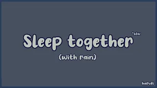 [SFW] Sleeping with your boyfriend [ASMR] [Sleep aid] [Ambient rain]