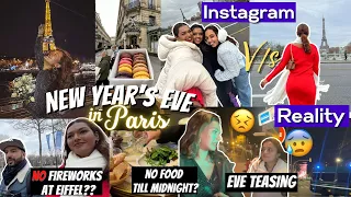 Truth behind NEW YEAR’s in Paris ft. @Gopali  @thebrowndaughter Eve Teasing & No taxis! #TravelWSar