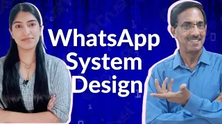 Explaining WhatsApp System Design Basics to Papa!! Anyone can understand how messaging works!!