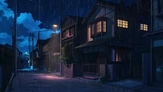 Soothing Music with Piano Sounds and Rain Sounds🌙🌧️for Deep Sleep and Relaxation