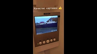 Домофон с контролем доступа на базе электромеханического замка Полис-19