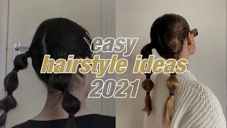 TRYING Pinterest hairstyles (90s, y2k and TikTok inspired)