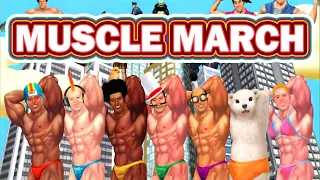 Muscle March Character Select Screen