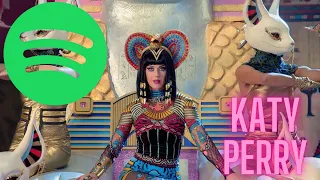 KATY PERRY - Most Streamed Songs on Spotify (Dec/2022)