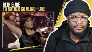 Beth & Joe - I'd Rather Go Blind - Live in Amsterdam | REACTION/REVIEW