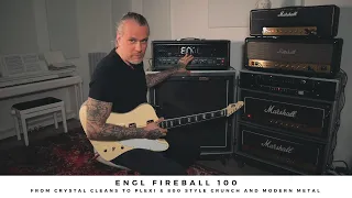 ENGL Fireball 100 | Everything from crystal cleans to Plexi & JCM800 style crunch and modern metal.