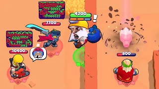 BUG FAKE BRAWLERS vs PRO JUMP but 0% LUCK 🤪 Brawl Stars Funny Moments, Wins, Fails, Glitches ep.935