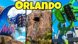 Top 10 Fastest Rides & Roller Coasters in Orlando - Disney World, Universal Orlando & SeaWorld