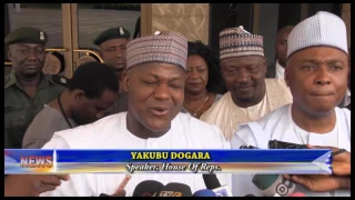 Saraki, Dogara Meets Buhari Pledges Greater Cooperation with The Executive Arm