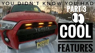 Toyota 4Runner Interesting and Cool Hidden Features • You didn’t know you had  - Part #3