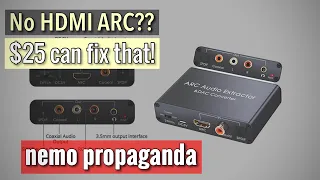 How to add HDMI ARC to any Vintage Amplifier, Stereo or AVR!!