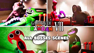 Garten of Banban 7 - All Bosses Scenes + Full Ending