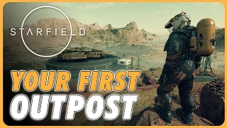 STARFIELD - Outpost Tutorial - Beginners Guide - Get Started With The Basics