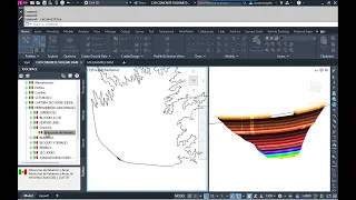 CIVIL 3D CONCRETE VOLUME EXTRACTION DAMS