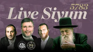 WATCH LIVE: ATIME Shas-a-Thon - Siyum Hashas - Sunday February 5 2023 - 6:35pm